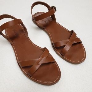 Madewell The Boardwalk Sandal excellent condition